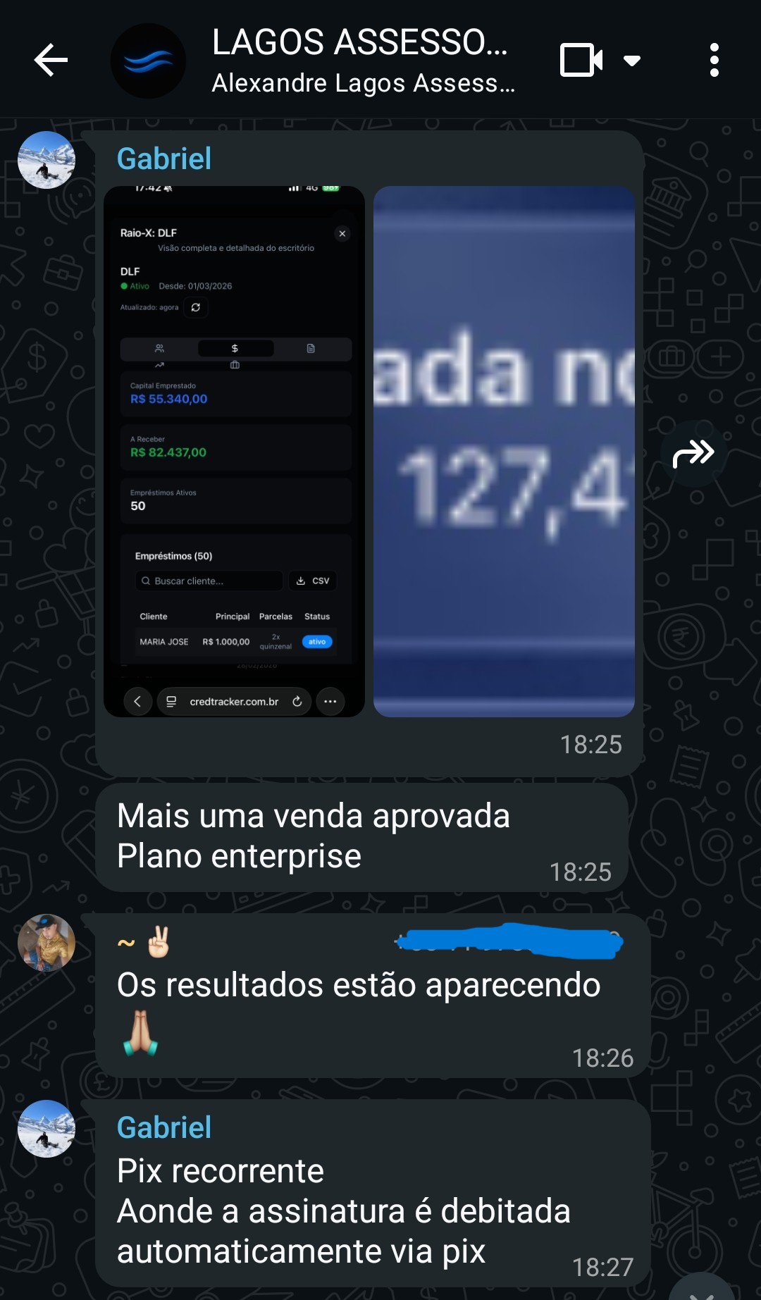Conversa real com cliente da Lagos 3